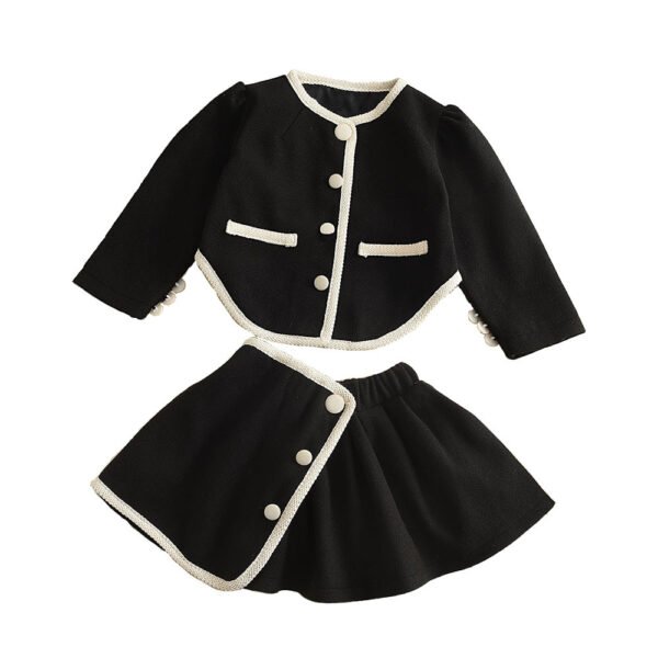 shell.love cardigan pleated skirt girls clothes kids
