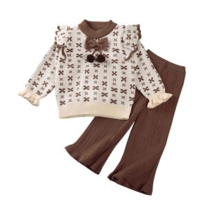 shell.love floral loose pants sweater set kids (1)