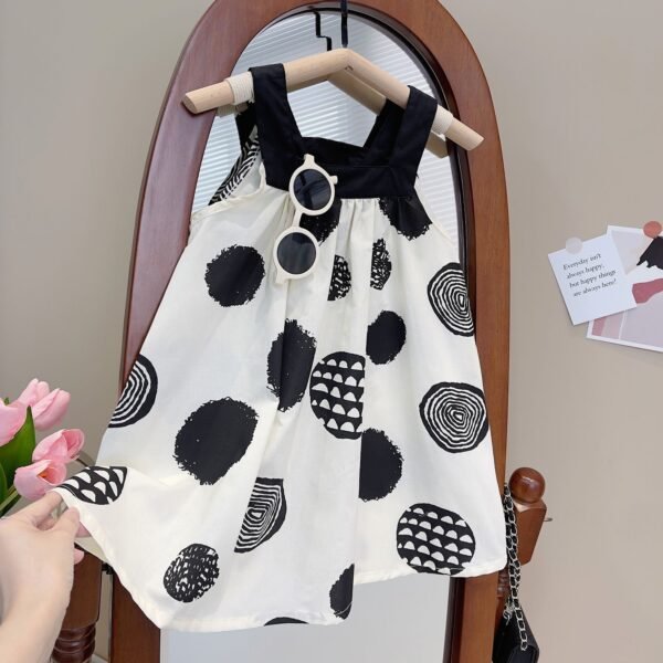 shell.love graffiti style solid girls dress kids